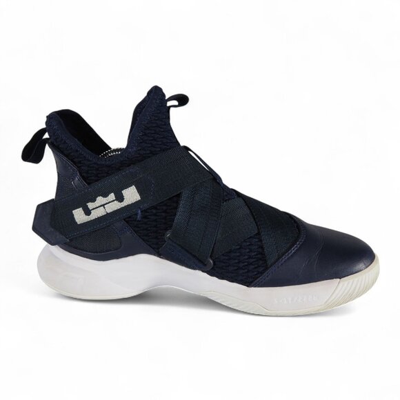 Nike LeBron Soldier 12 TB Promo 'College Navy' Youth 6.5 AT3872-406 Basketball - Picture 7 of 11